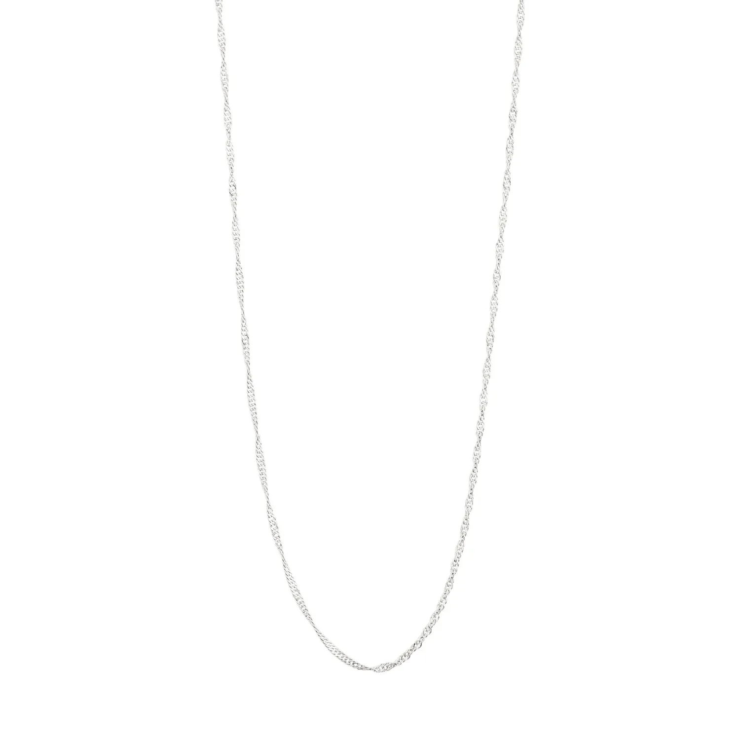 Pilgrim Peri Twirl Necklace - Silver sold by Boutique with Grace