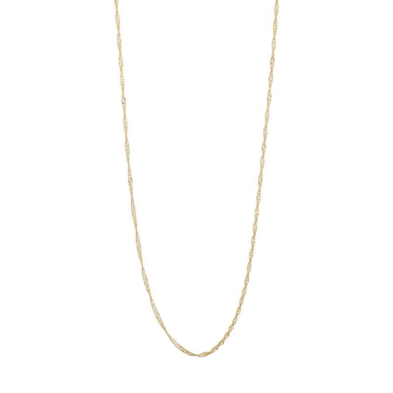 Pilgrim Peri Twirl Necklace - Gold sold by Boutique with Grace
