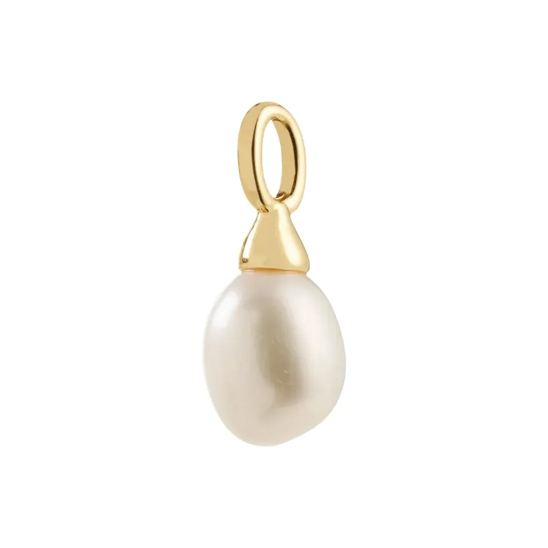 Pilgrim Pearl Charm - Gold sold by Boutique with Grace