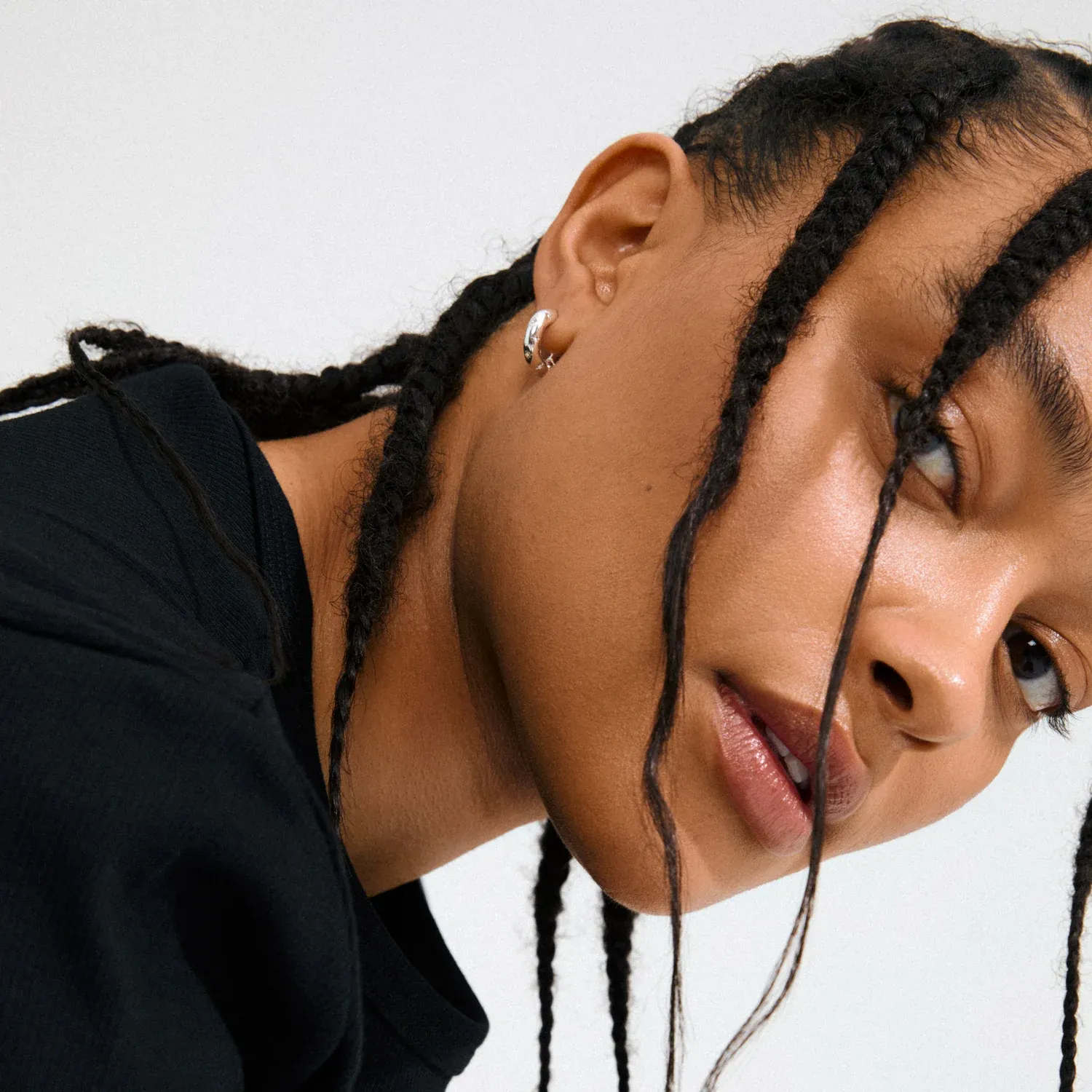 Pilgrim Neveah Hoops - Silver sold by Boutique with Grace product image thumbnail 2