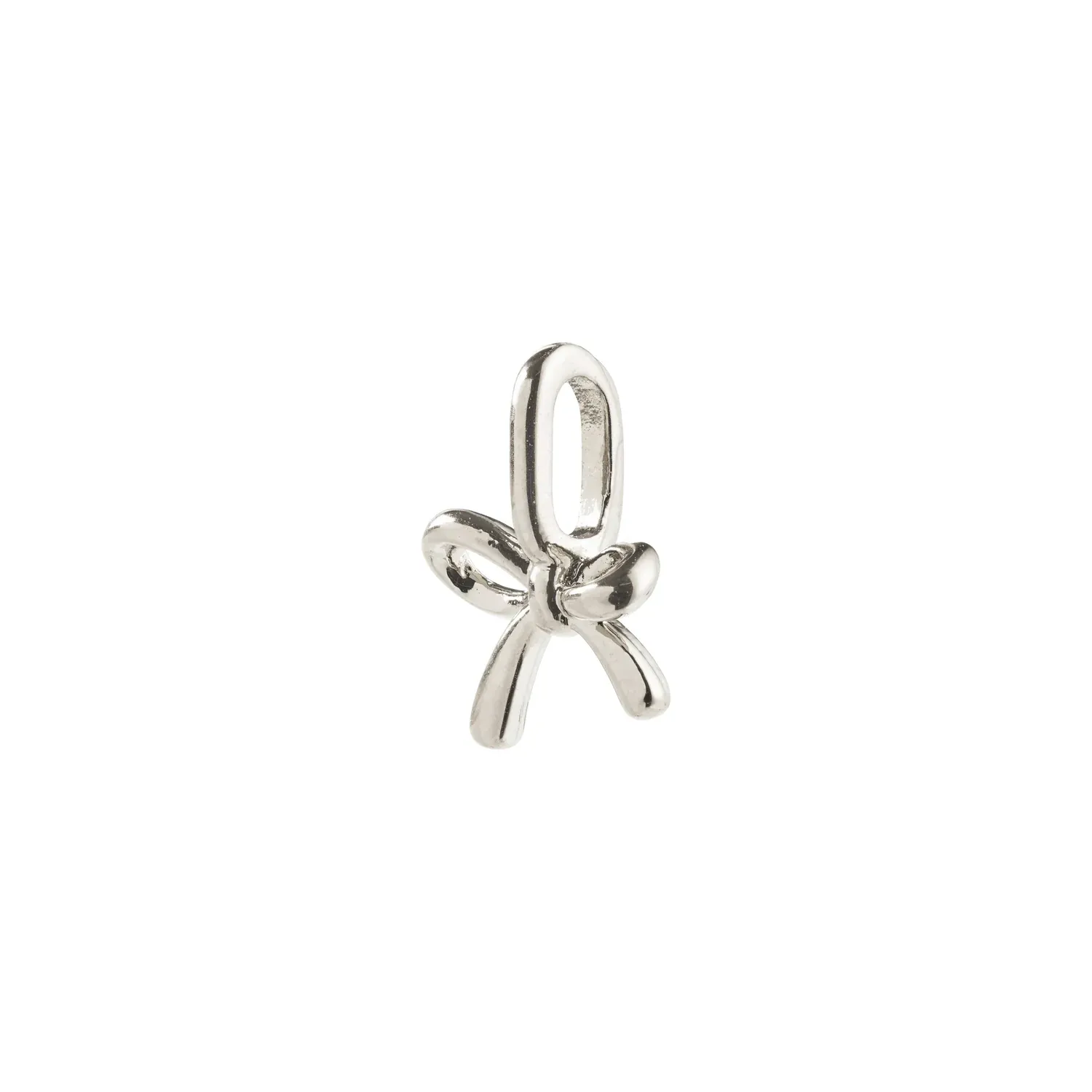 Pilgrim Mini Bow Charm - Silver sold by Boutique with Grace