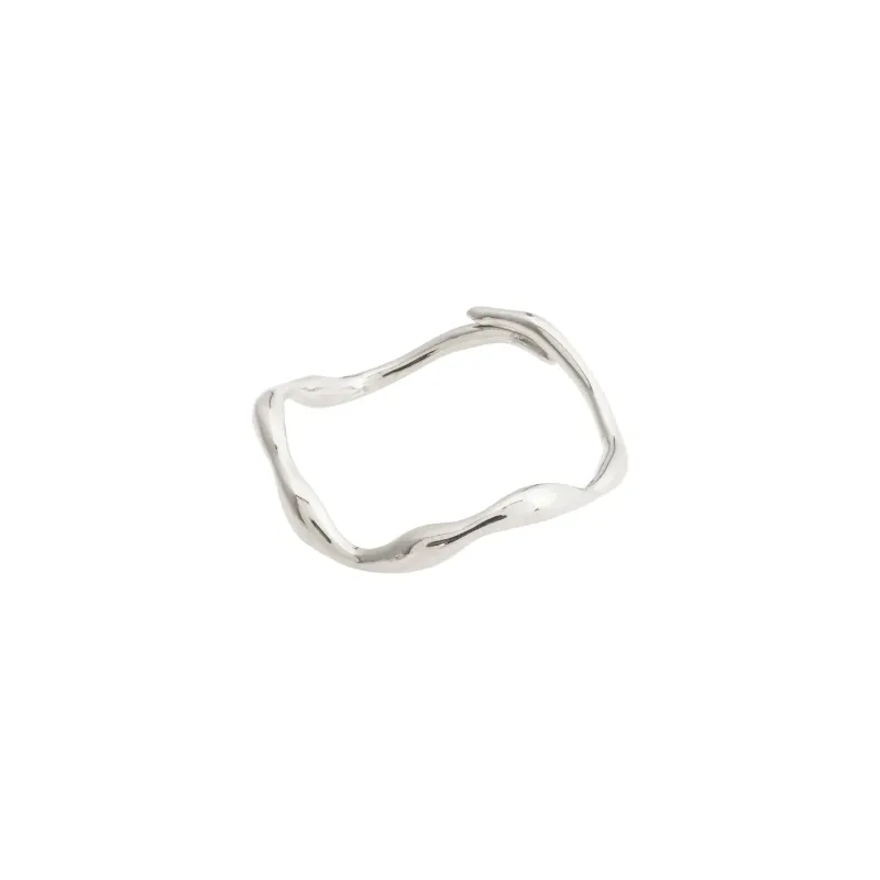Pilgrim Lulu Organic Ring - Silver sold by Boutique with Grace