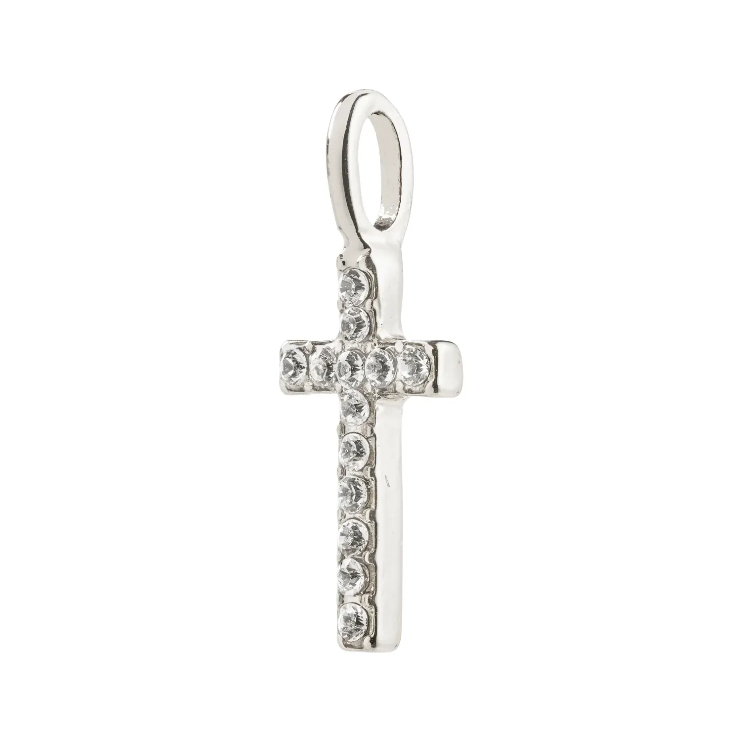 Pilgrim Cross Charm - Silver sold by Boutique with Grace