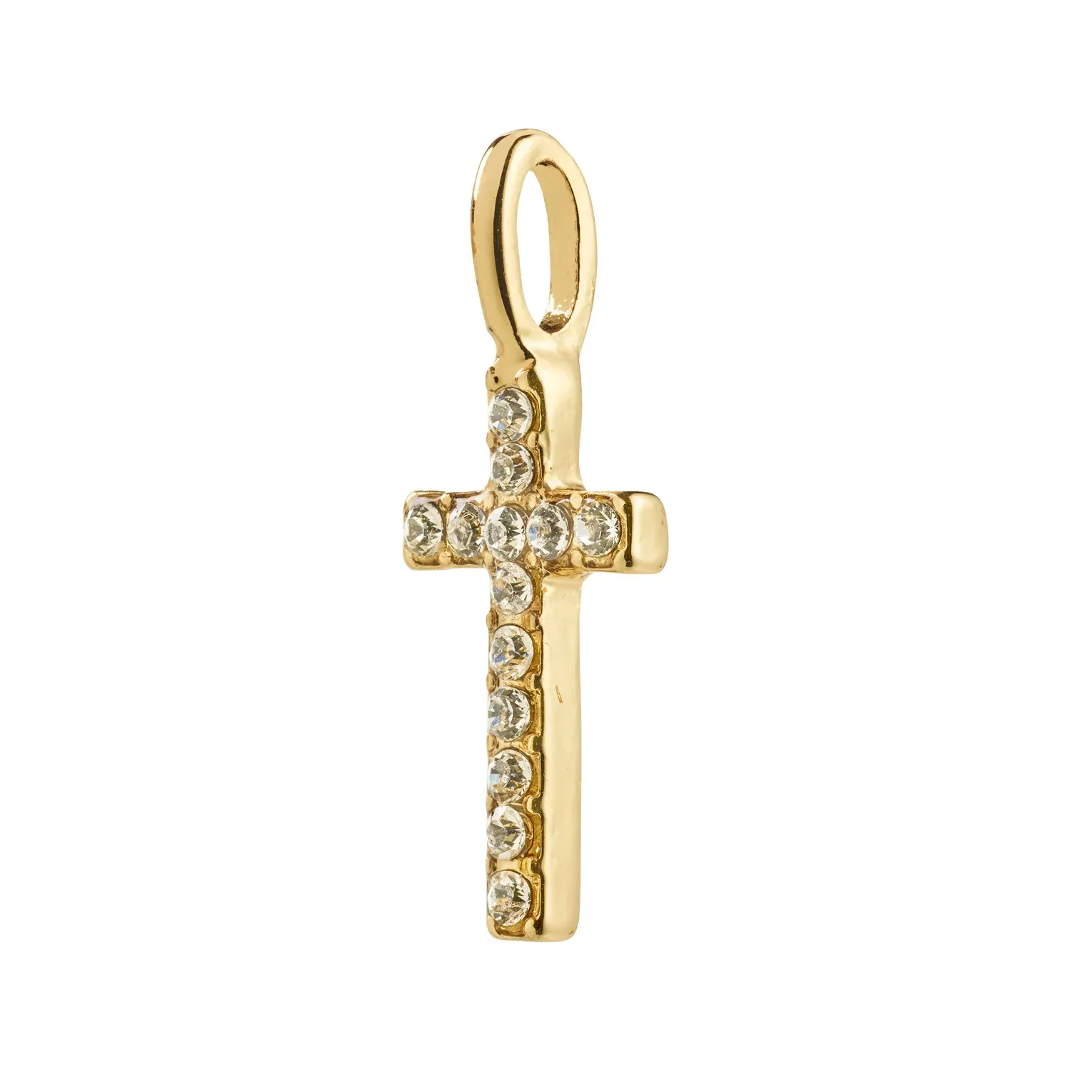 Pilgrim Cross Charm - Gold sold by Boutique with Grace