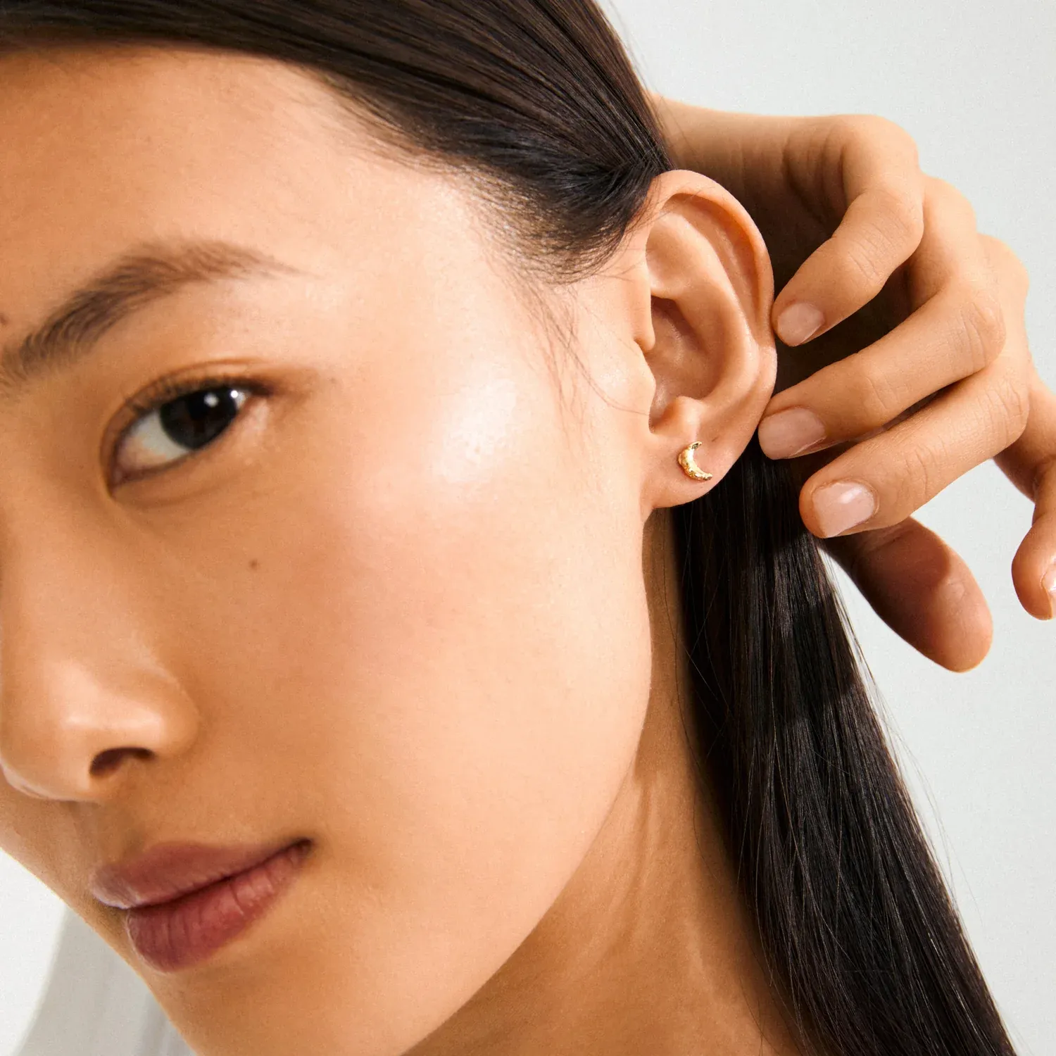 Pilgrim Between Moon Earrings - Gold sold by Boutique with Grace product image thumbnail 3