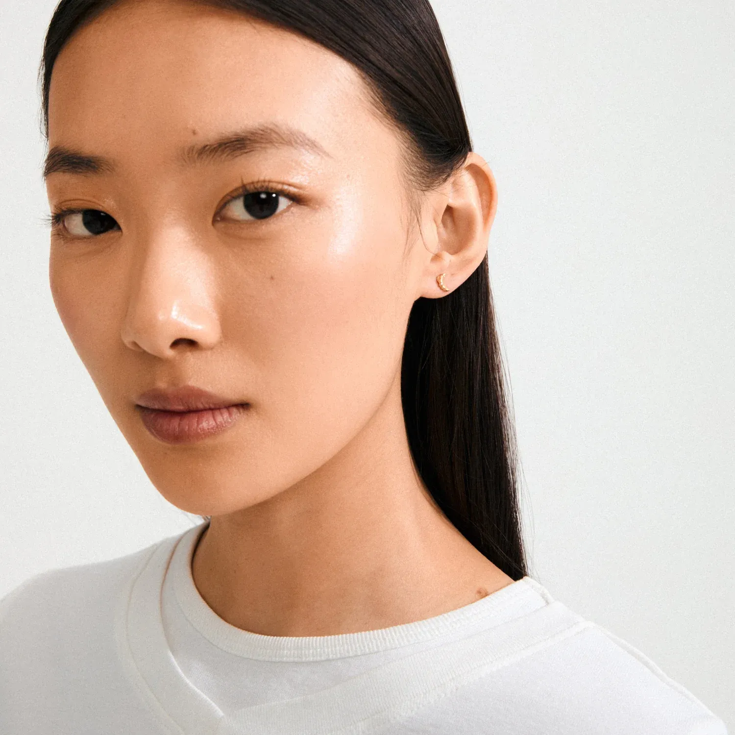 Pilgrim Between Moon Earrings - Gold sold by Boutique with Grace product image thumbnail 2