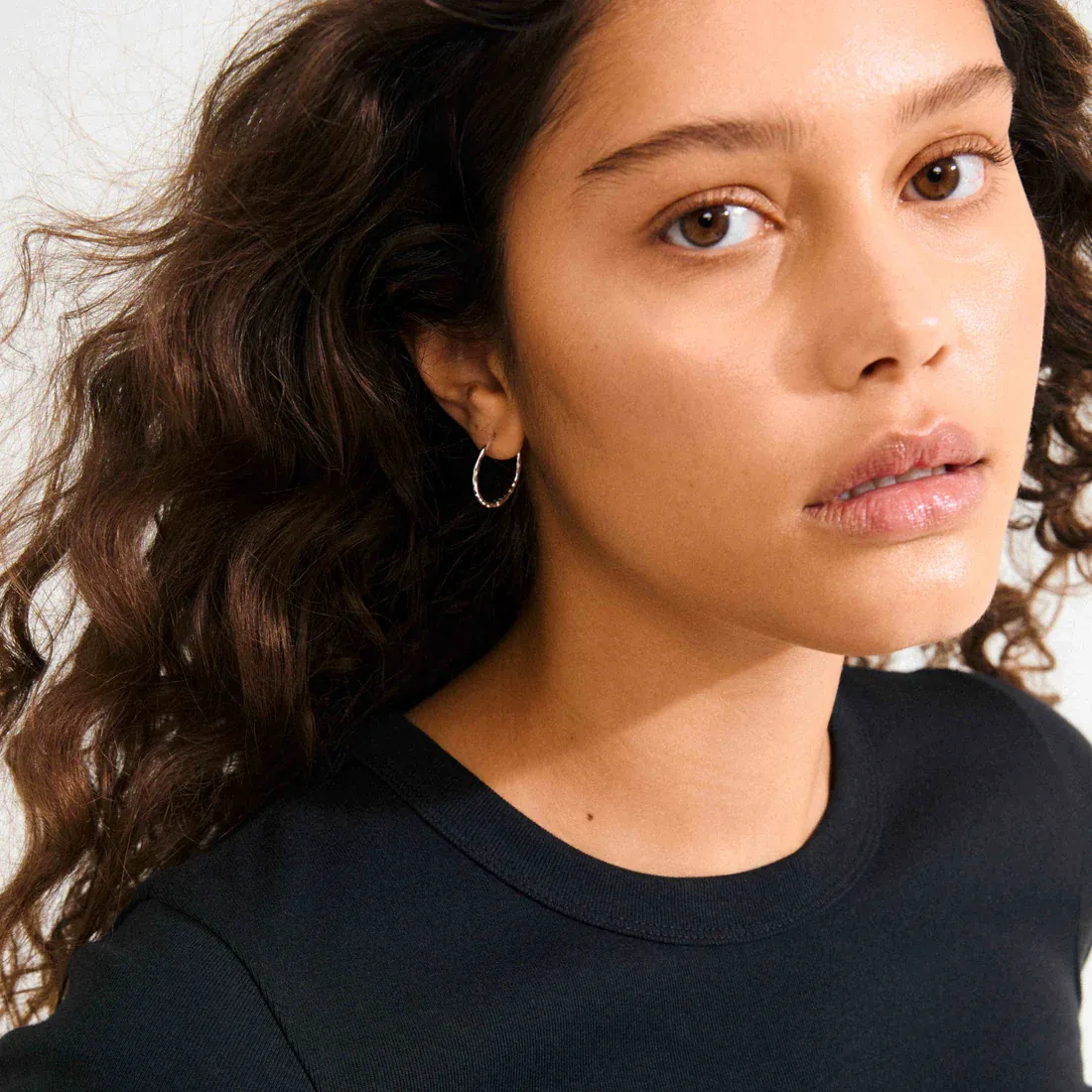 Pilgrim Between Hoops - Silver sold by Boutique with Grace