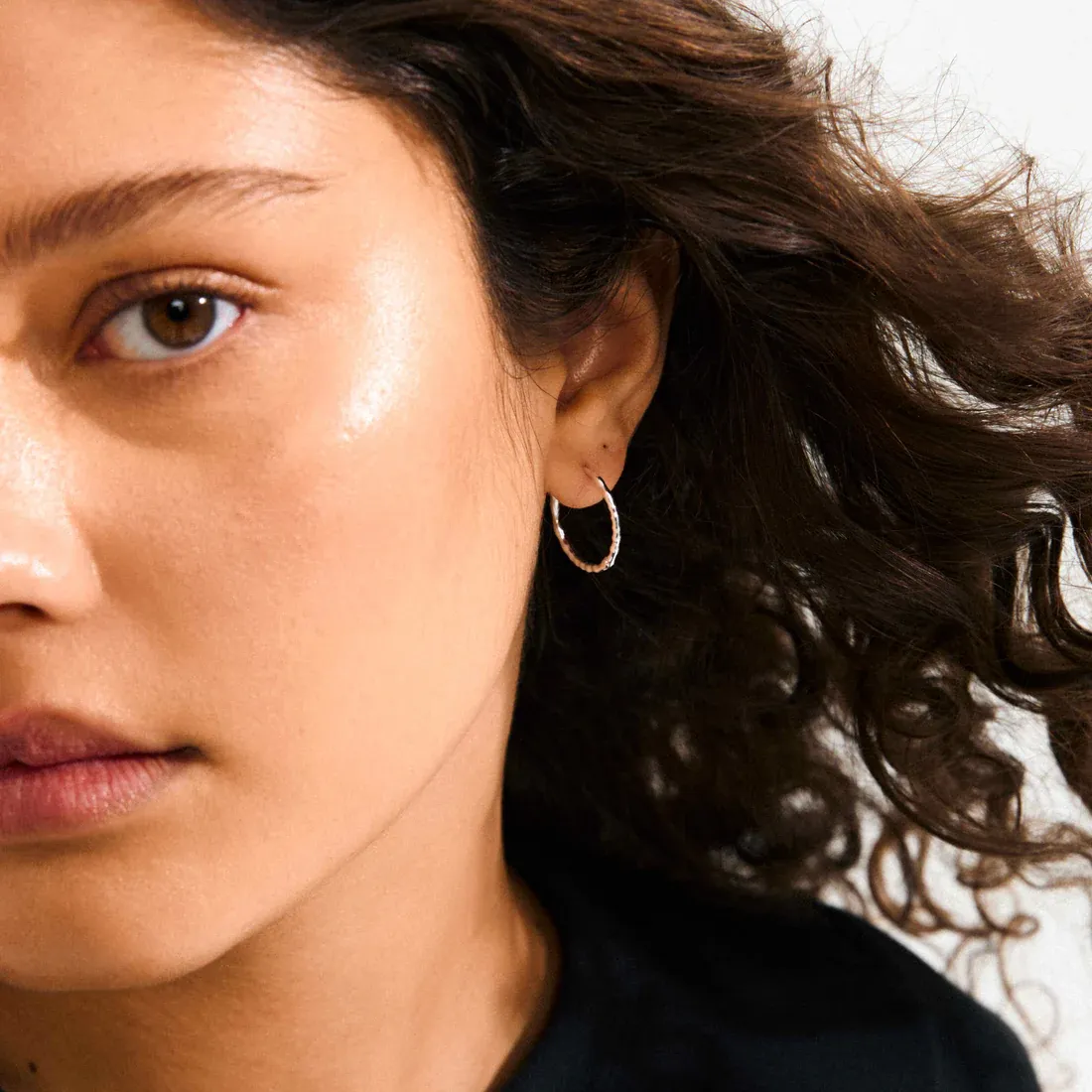 Pilgrim Between Hoops - Silver sold by Boutique with Grace product image thumbnail 2