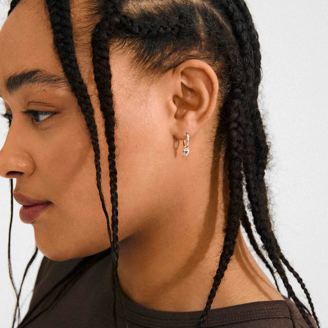 Pilgrim Alaia Earrings - Silver sold by Boutique with Grace