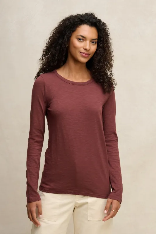 Velvet Lizzie Originals LS Tee - Henna sold by Boutique with Grace