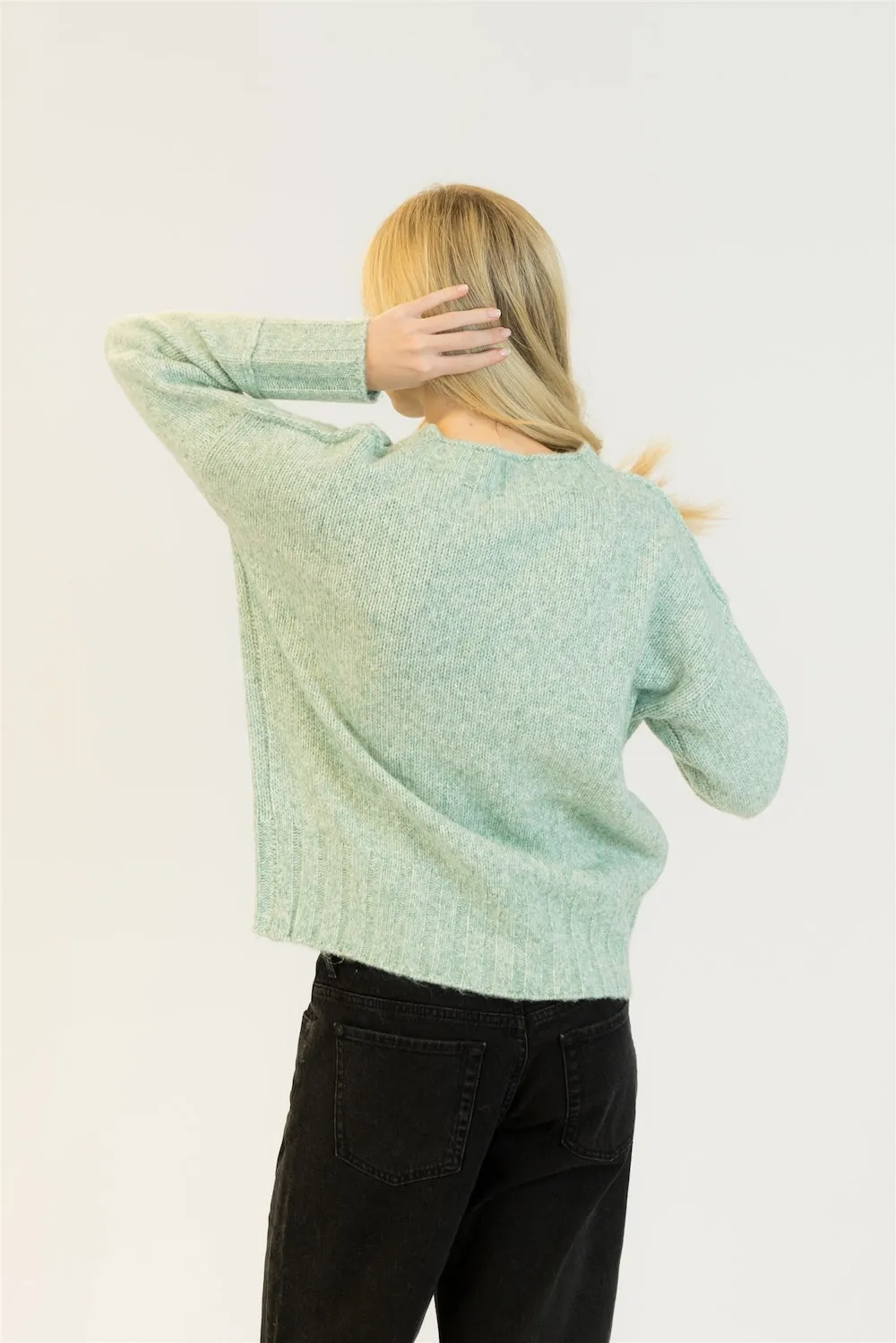 Lyla & Luxe Tanya Crewneck - Moonlight Jade sold by Boutique with Grace product image thumbnail 3