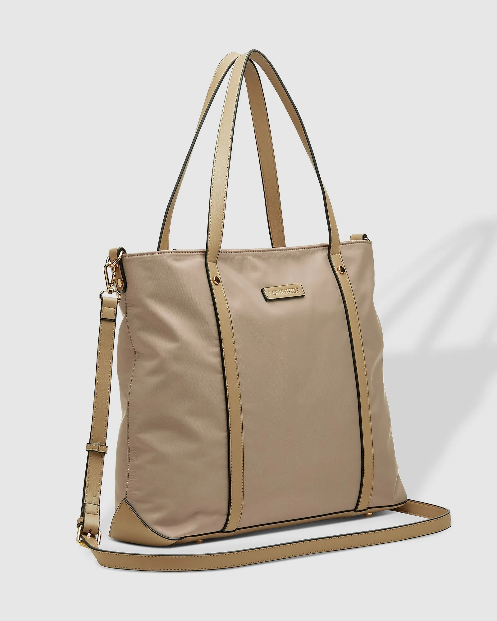 Louenhide Nora Nylon Travel Tote - Beige sold by Boutique with Grace product image thumbnail 3
