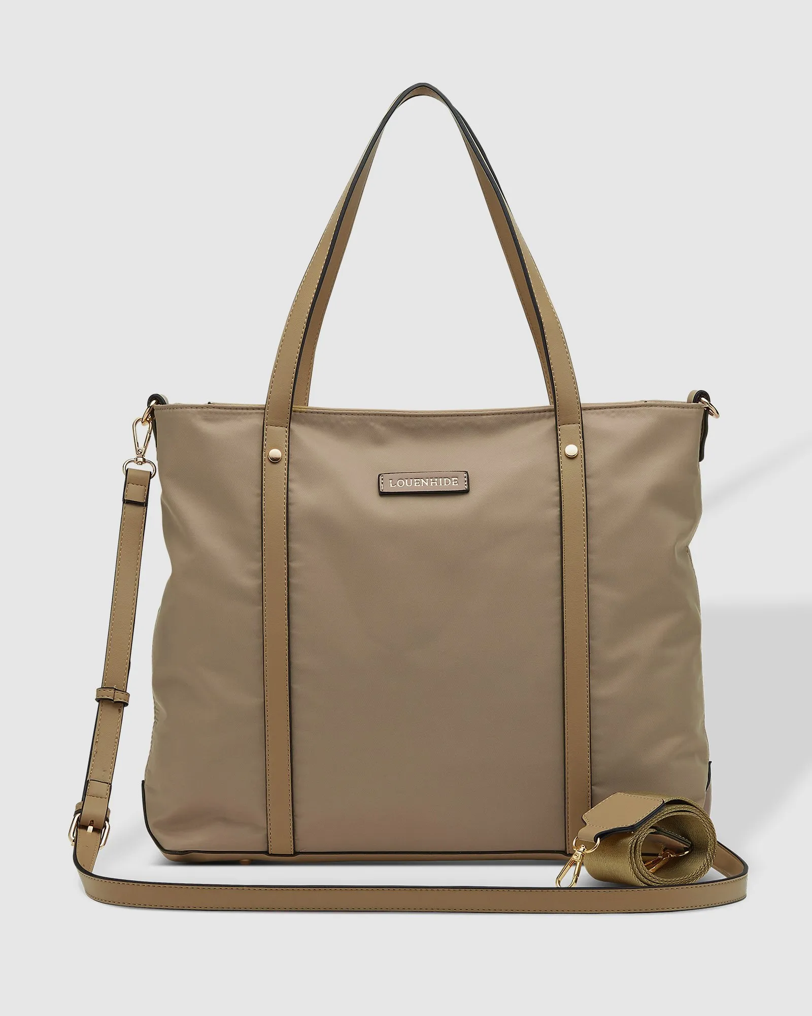 Louenhide Nora Nylon Travel Tote - Beige sold by Boutique with Grace product image thumbnail 2
