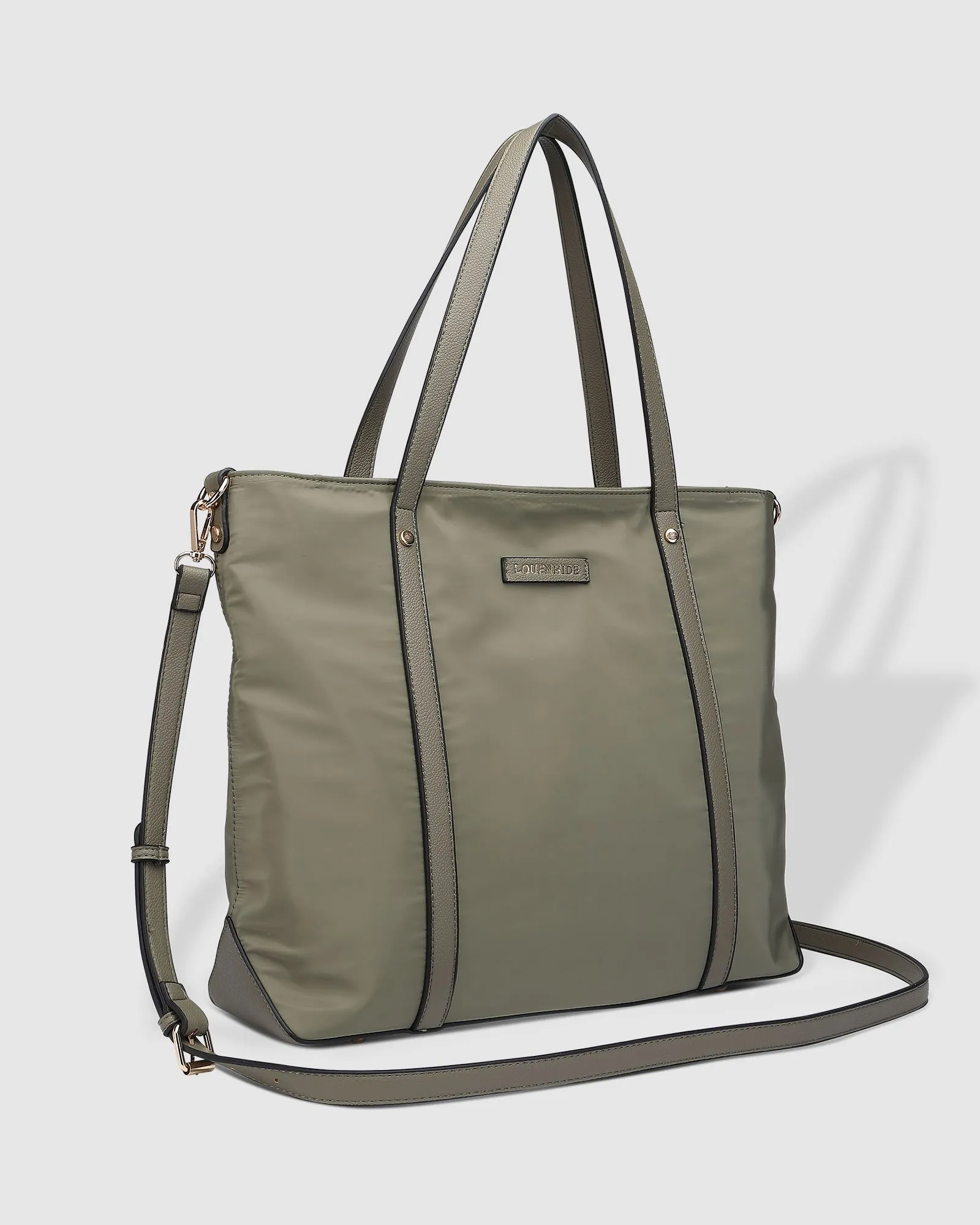 Louenhide Nora Nylon Travel Tote - Khaki sold by Boutique with Grace product image thumbnail 3