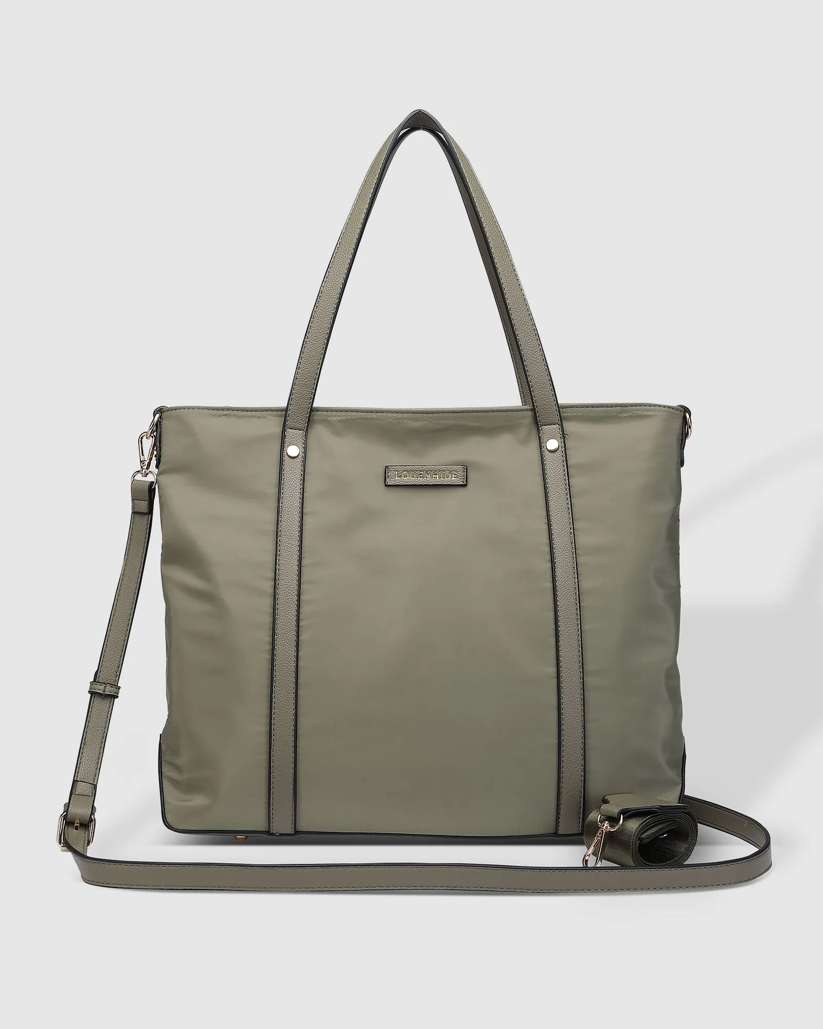 Louenhide Nora Nylon Travel Tote - Khaki sold by Boutique with Grace product image thumbnail 4