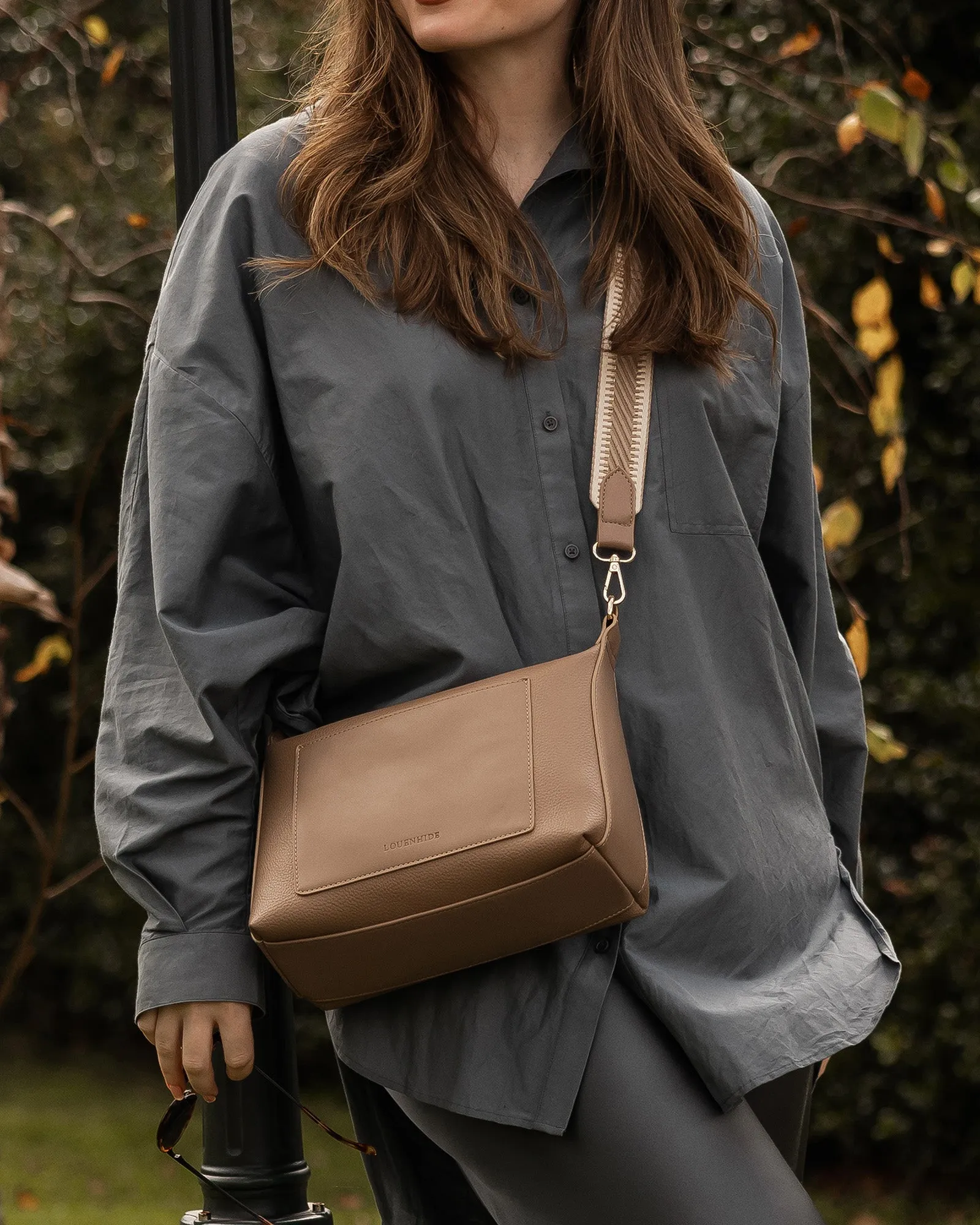 Louenhide Havana Crossbody Bag - Mocha sold by Boutique with Grace