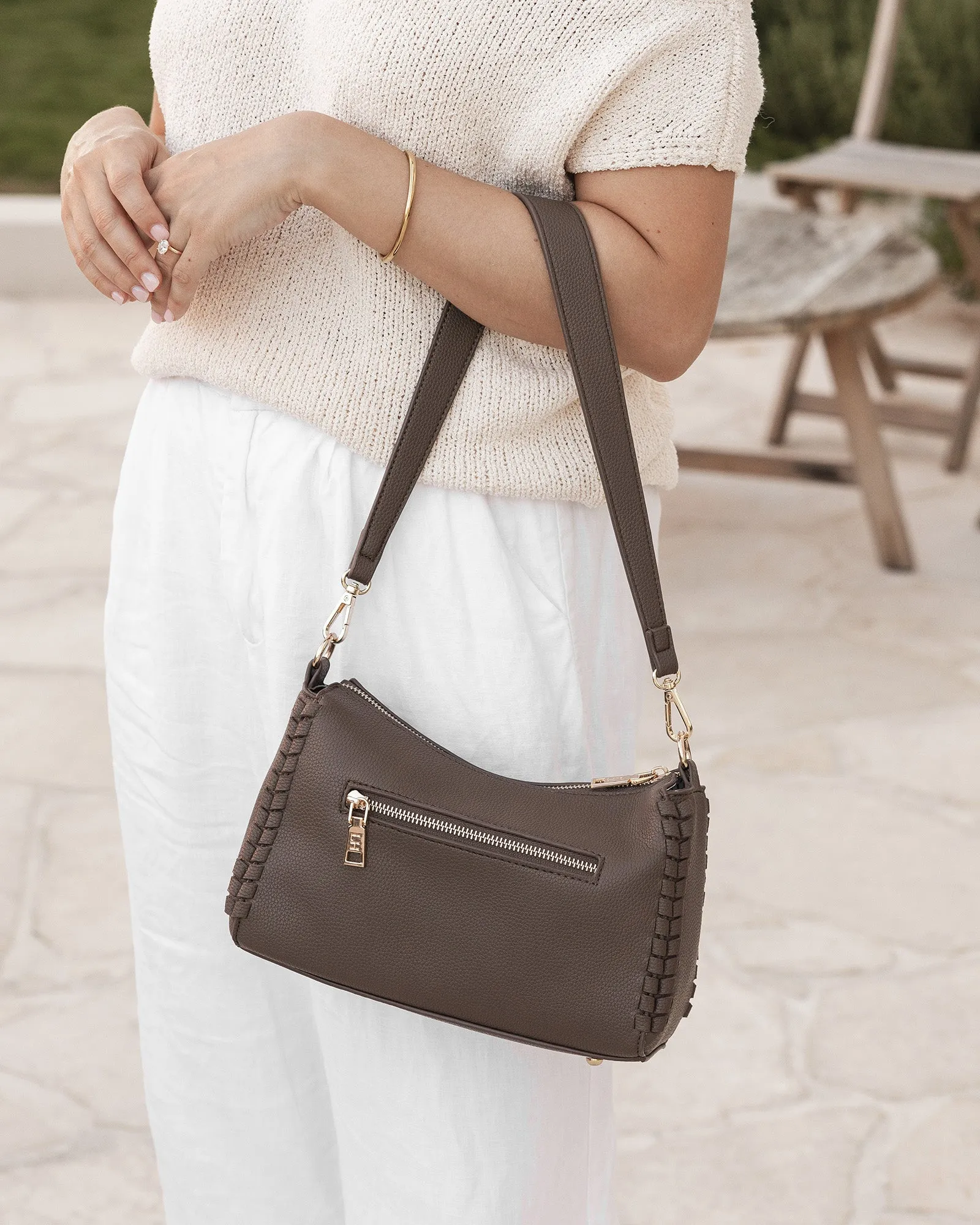 Louenhide Dana Crossbody Bag - Mocha sold by Boutique with Grace product image thumbnail 3