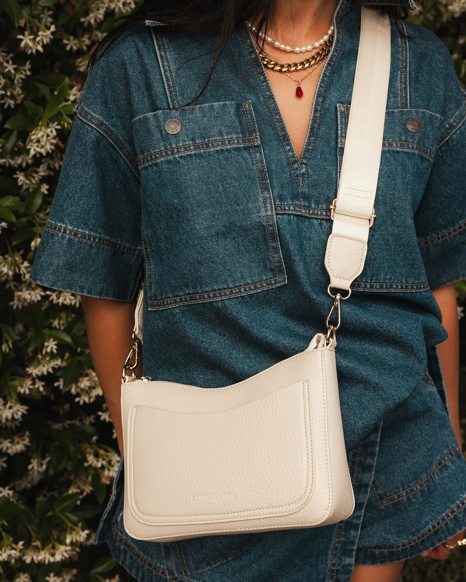 Louenhide Linda Crossbody Bag - Almond sold by Boutique with Grace product image thumbnail 2