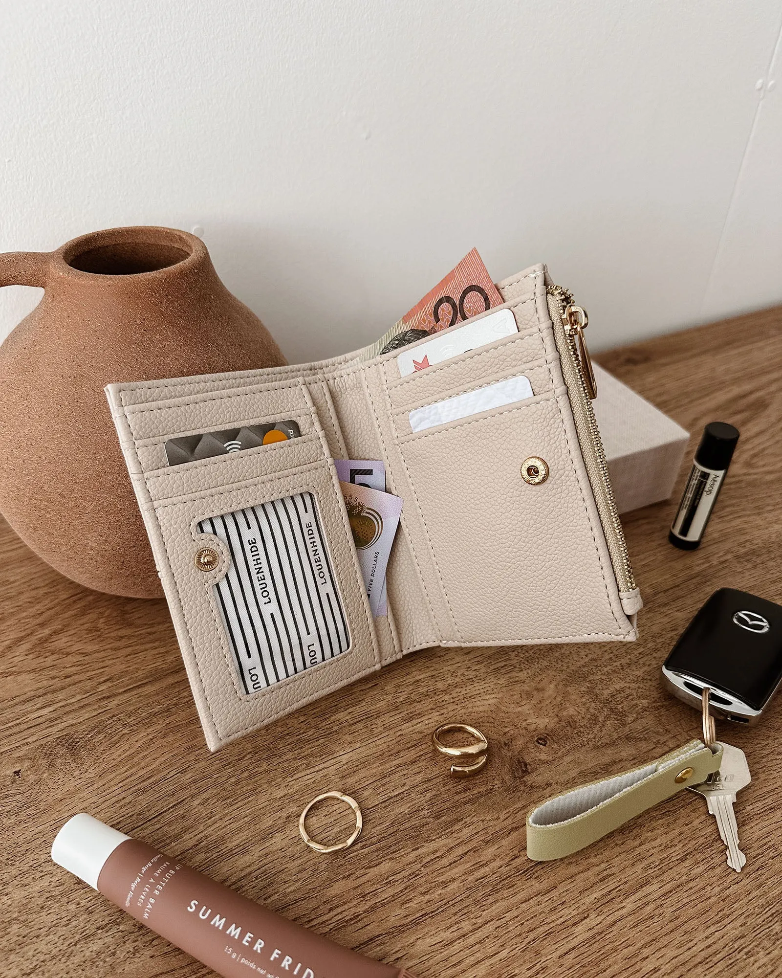 Louenhide Blondie Wallet - Oat sold by Boutique with Grace product image thumbnail 2