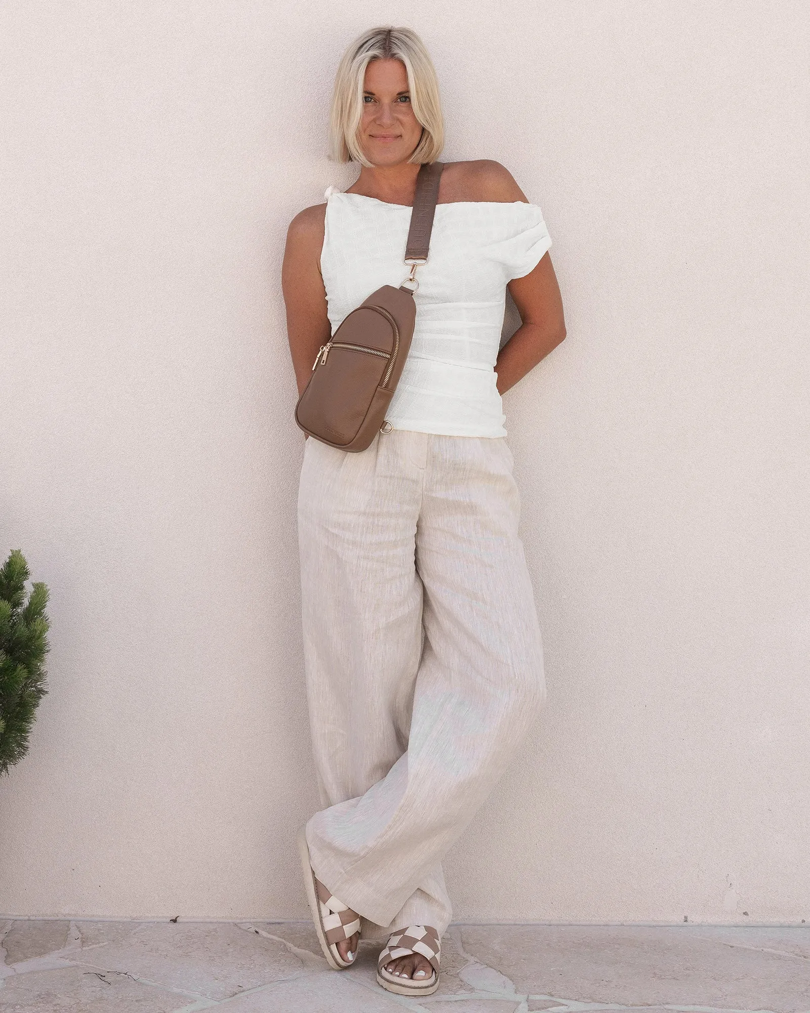 Louenhide Bella Sling Bag - Caramel sold by Boutique with Grace product image thumbnail 3