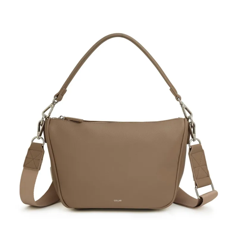 co-lab Spira Shoulder Crossbody - Taupe sold by Boutique with Grace