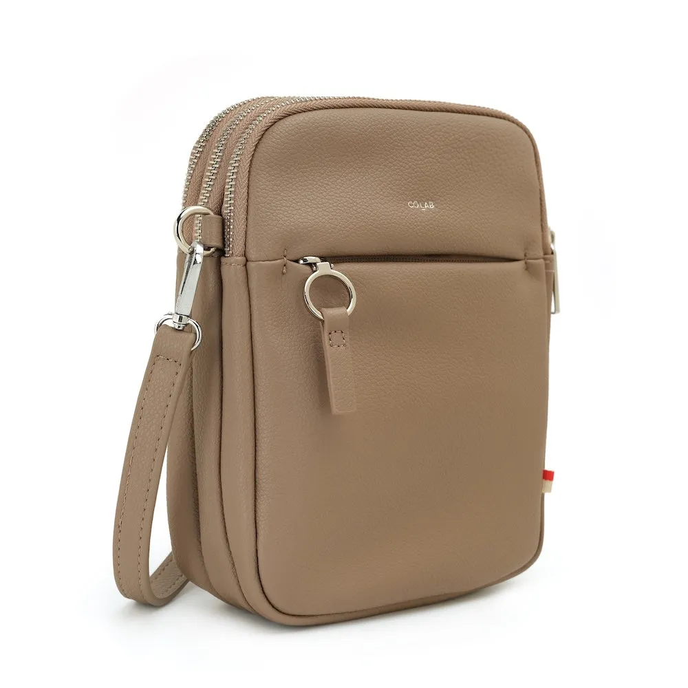 co-lab Nicky Crossbody - Taupe sold by Boutique with Grace product image thumbnail 2