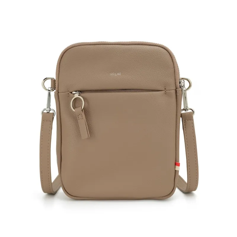 co-lab Nicky Crossbody - Taupe sold by Boutique with Grace