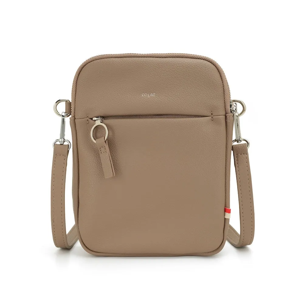 co-lab Nicky Crossbody - Taupe sold by Boutique with Grace