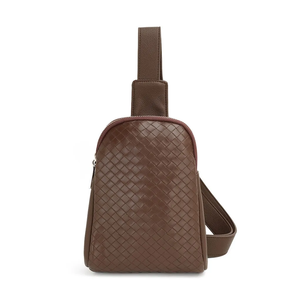 co-lab Maie Double Sling - Chocolate sold by Boutique with Grace
