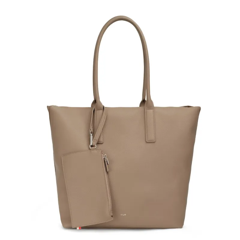 co-lab Enne Large Tote - Taupe sold by Boutique with Grace