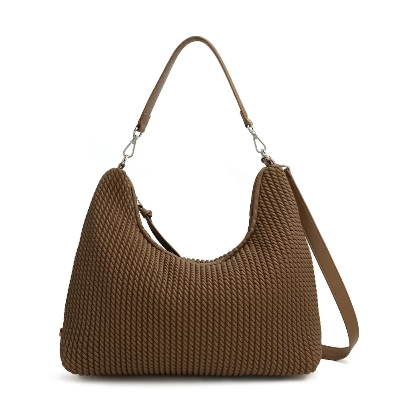 co-lab Demi Hobo Crossbody - Taupe sold by Boutique with Grace