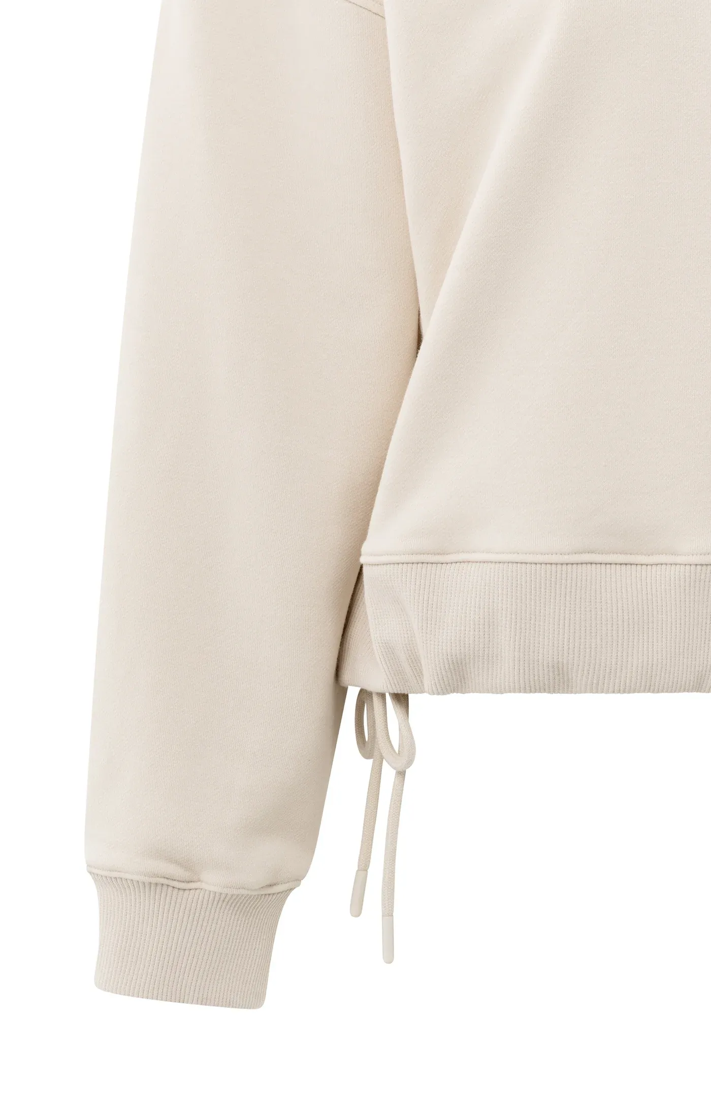 Yaya Pleat Detail Sweatshirt - Chalk White sold by Boutique with Grace product image thumbnail 4