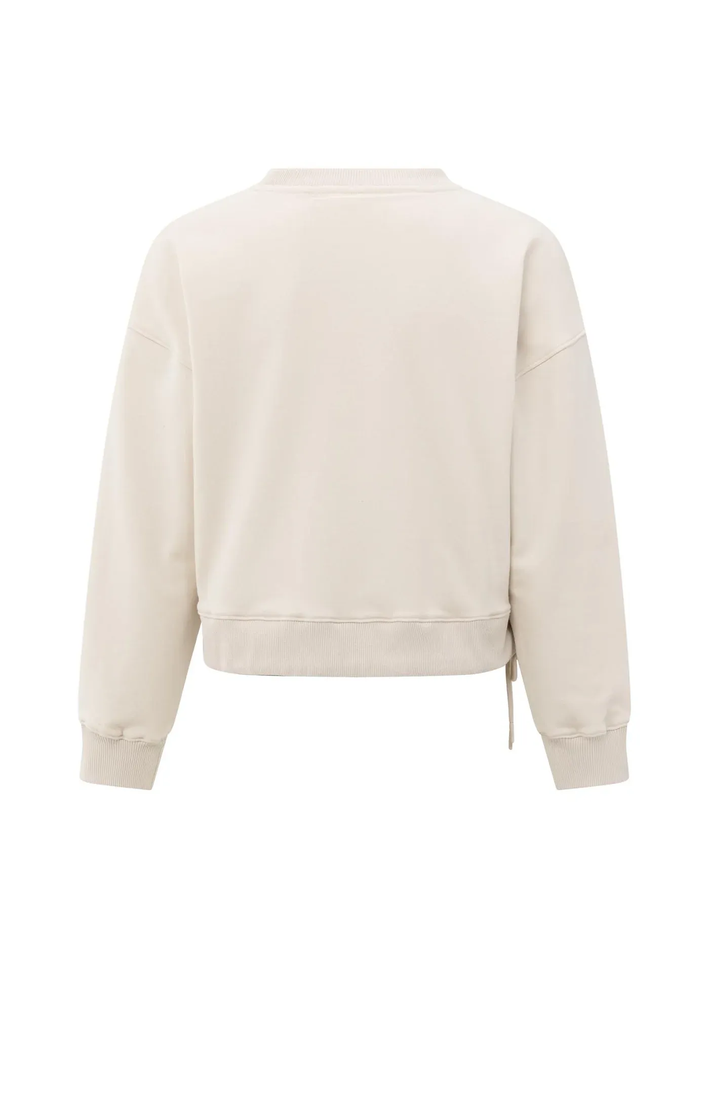 Yaya Pleat Detail Sweatshirt - Chalk White sold by Boutique with Grace product image thumbnail 2