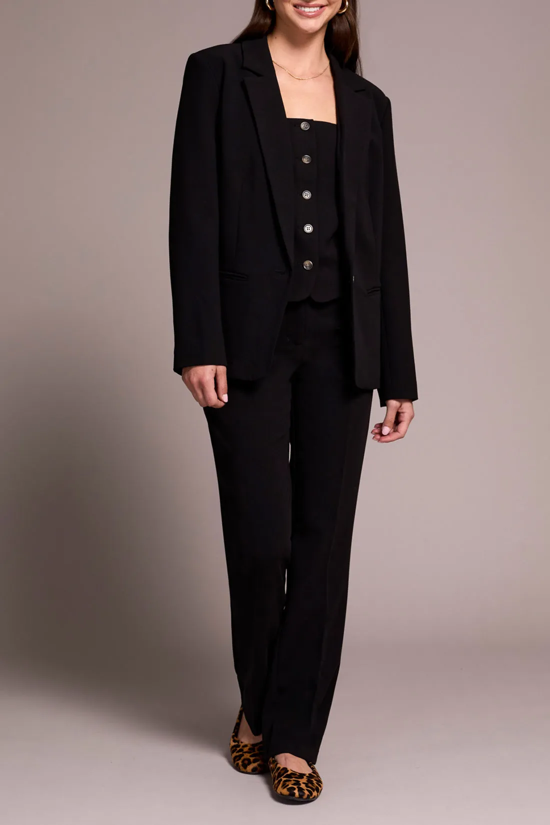 Tribal Stella Blazer - Black sold by Boutique with Grace