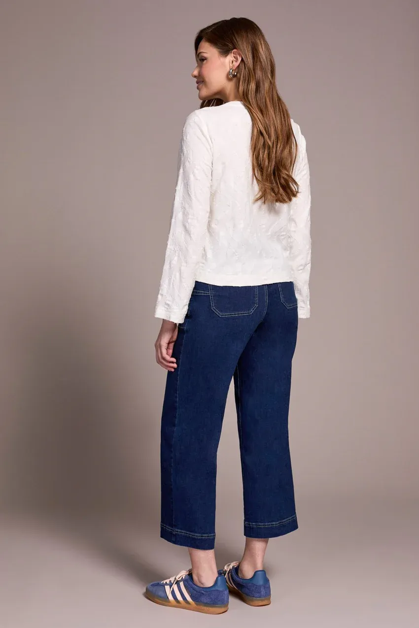 Tribal Tessa V-Neck - Cream sold by Boutique with Grace product image thumbnail 4