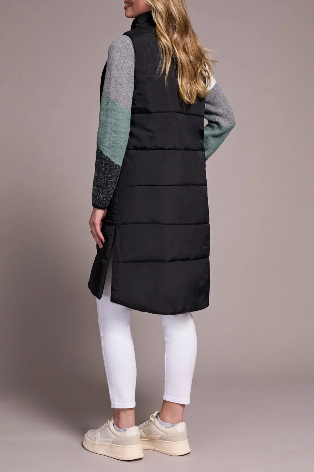 Tribal Sophie Quilted Vest - Black sold by Boutique with Grace product image thumbnail 4