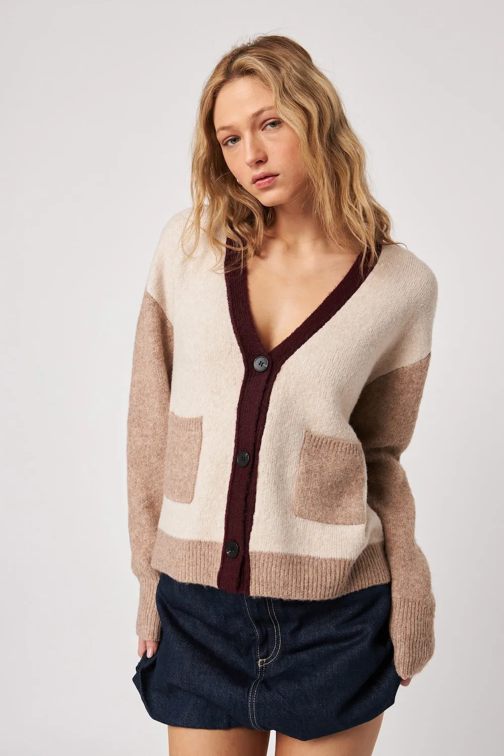 John & Jenn Linden Cardi - Smokey Merlot sold by Boutique with Grace product image thumbnail 3
