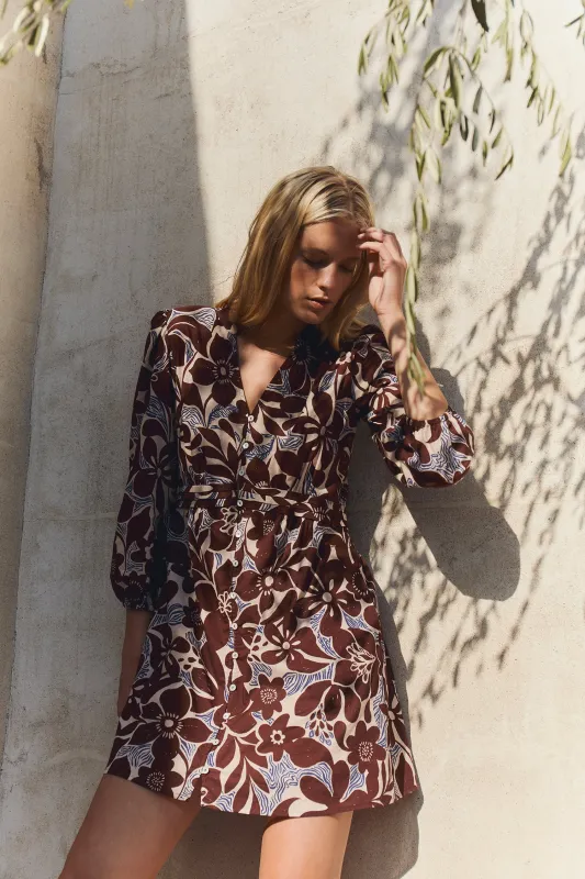 Velvet Tessa Cotton Cambric Dress - Eden sold by Boutique with Grace