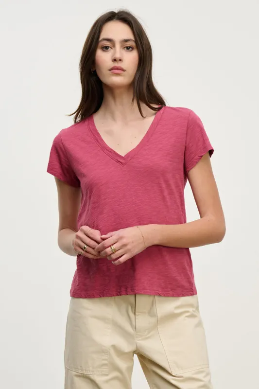 Velvet Eli Originals Tee - Garnet sold by Boutique with Grace