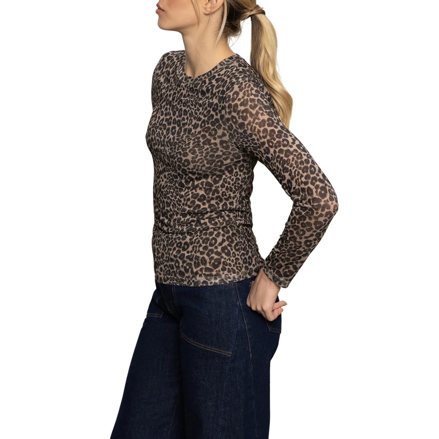 Sanctuary Perfect Mesh LS Tee - French Kitty sold by Boutique with Grace product image thumbnail 5
