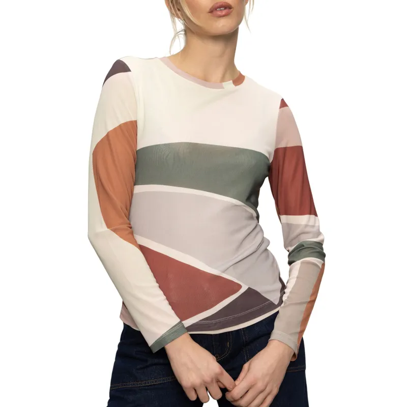 Sanctuary Perfect Mesh LS Tee - Aura sold by Boutique with Grace