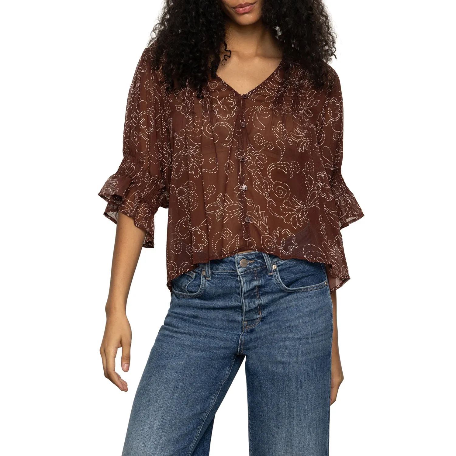 Sanctuary New Crush Blouse - Boheme sold by Boutique with Grace product image thumbnail 3