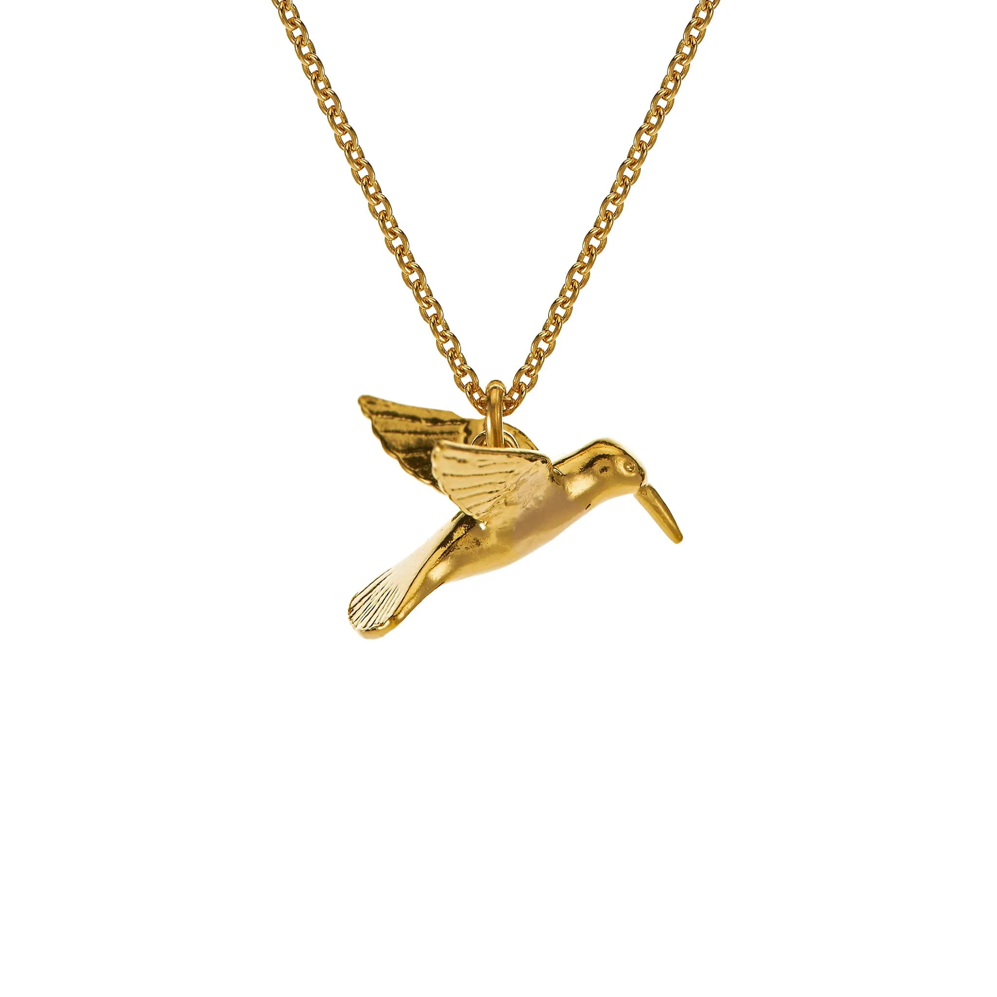 Alex Monroe Gold Hummingbird Necklace sold by Boutique with Grace product image thumbnail 3