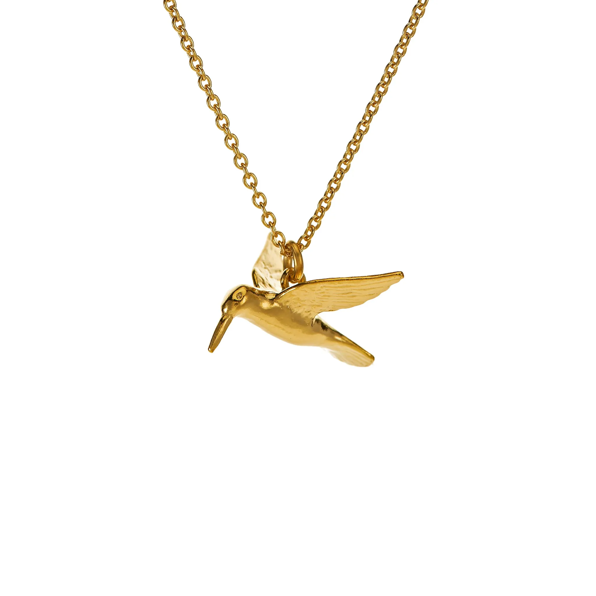 Alex Monroe Gold Hummingbird Necklace sold by Boutique with Grace product image thumbnail 2