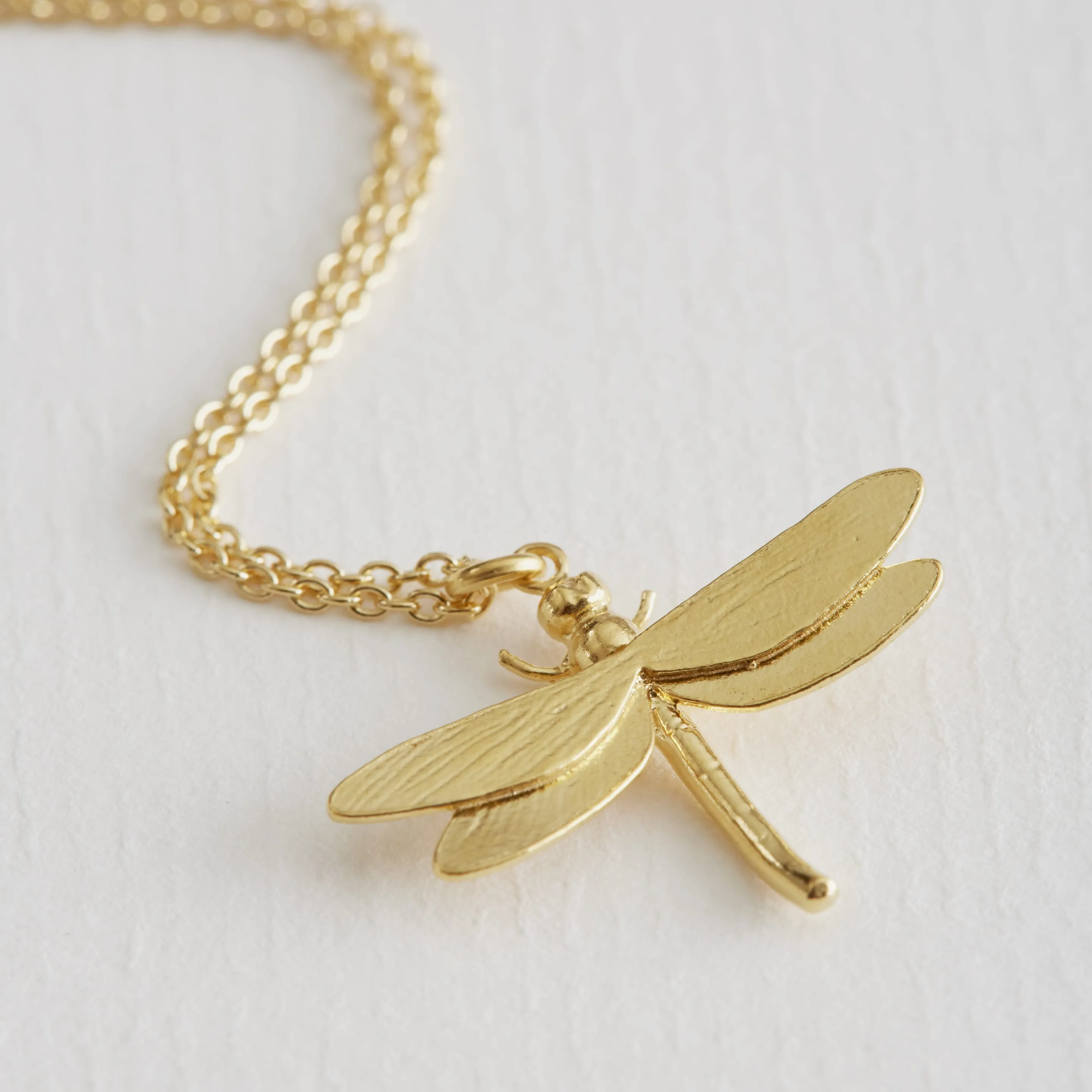 Alex Monroe Gold Dragonfly Necklace sold by Boutique with Grace