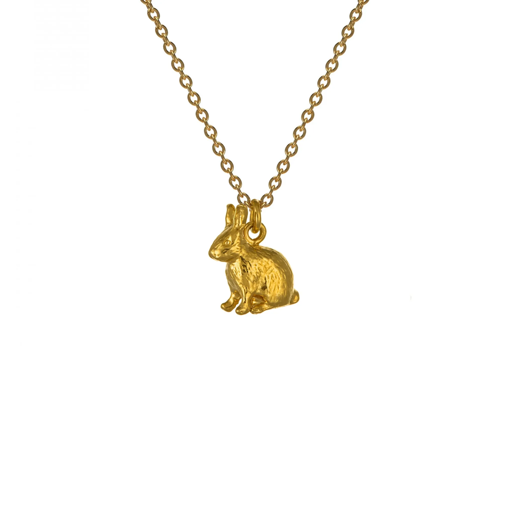 Alex Monroe Gold Sitting Bunny Necklace sold by Boutique with Grace product image thumbnail 3