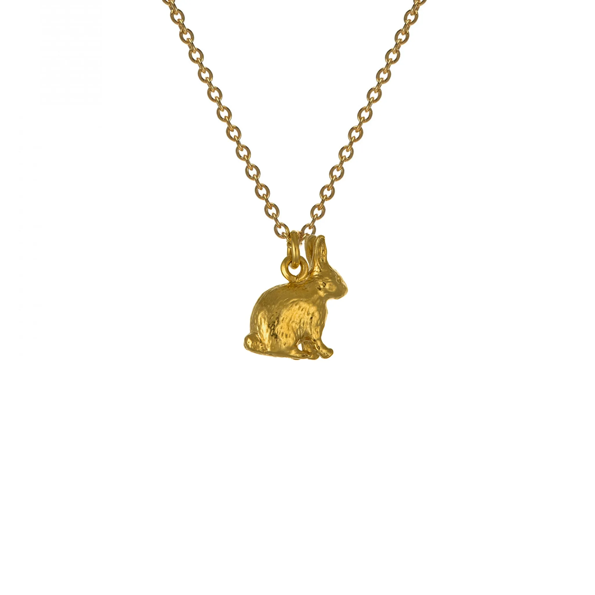 Alex Monroe Gold Sitting Bunny Necklace sold by Boutique with Grace product image thumbnail 4