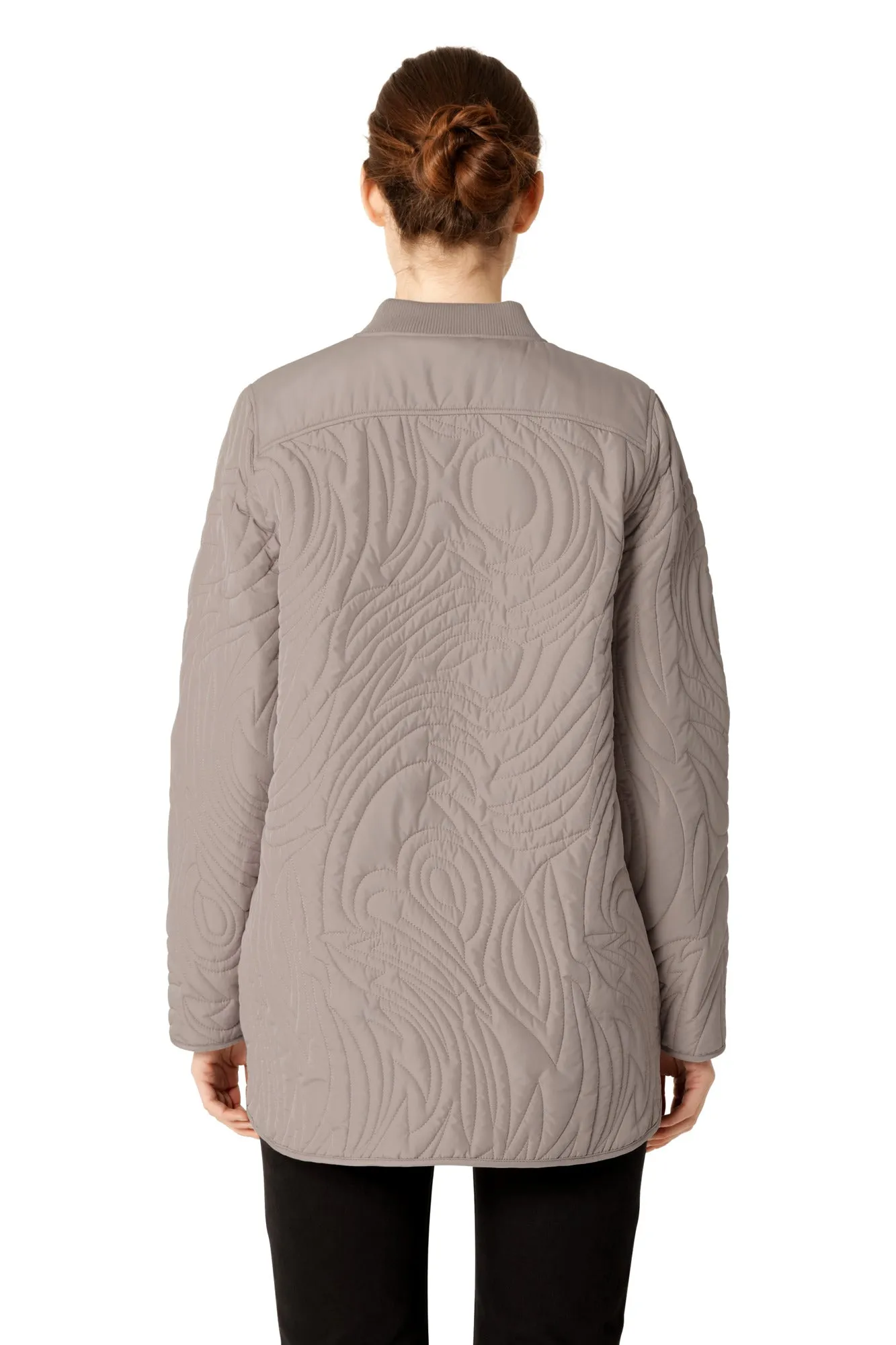 Ilse Jacobsen Short Quilt Jacket - Atmosphere sold by Boutique with Grace product image thumbnail 3