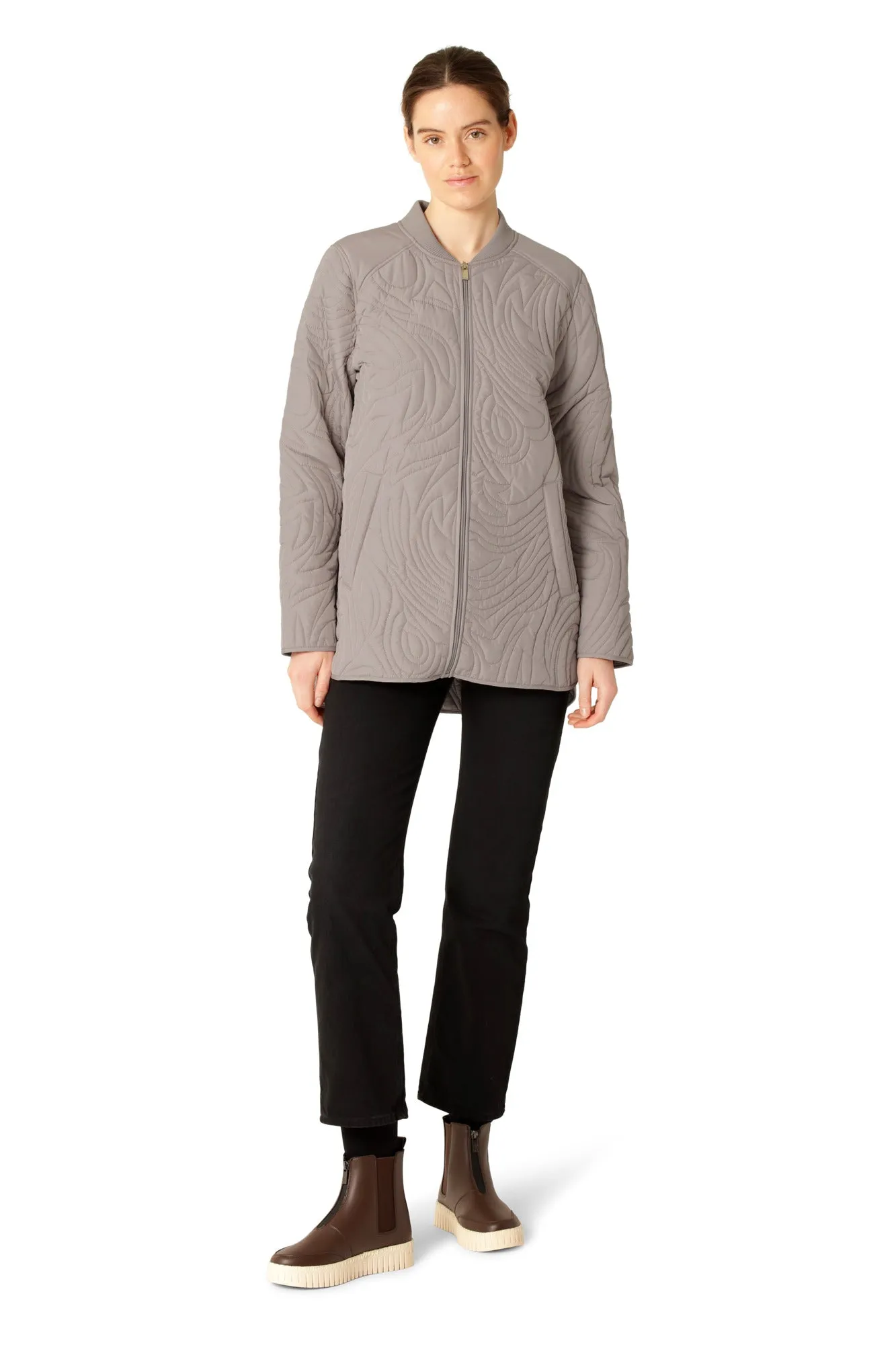 Ilse Jacobsen Short Quilt Jacket - Atmosphere sold by Boutique with Grace