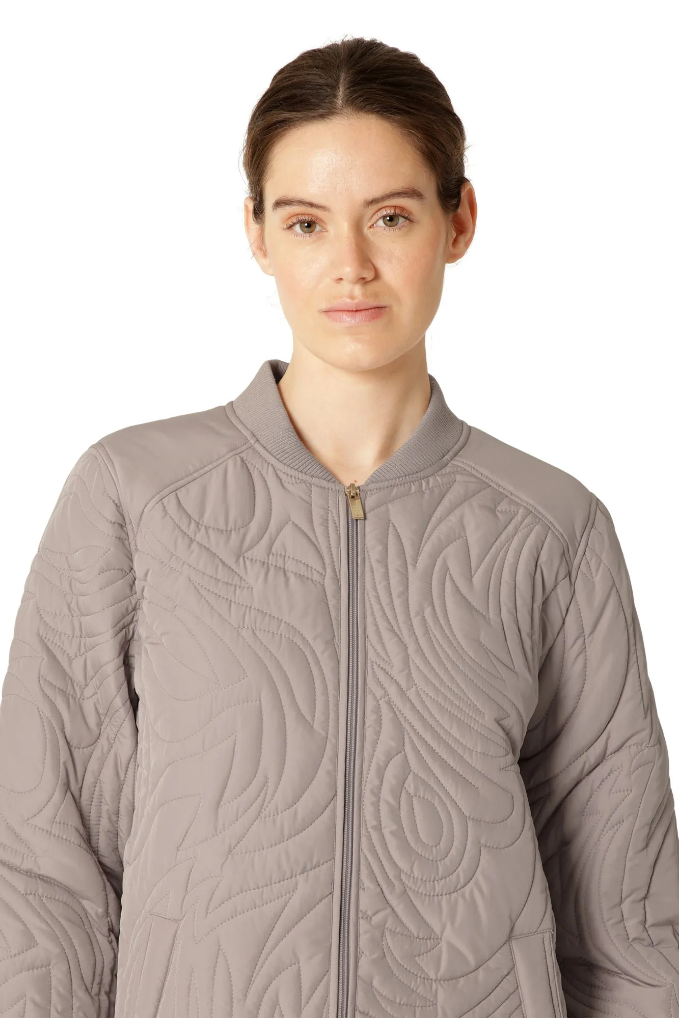 Ilse Jacobsen Short Quilt Jacket - Atmosphere sold by Boutique with Grace product image thumbnail 4